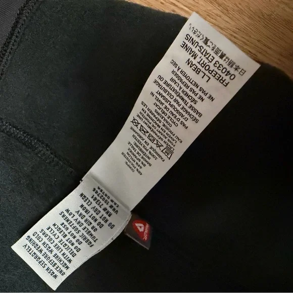 L.L. Bean Petite PrimaLoft ThermaStretch Fleece Pants | Mid-Rise Straight Leg - Picture 7 of 8